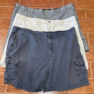 2  men’s Amazon Essentials shorts. Size 56 Big & Tall